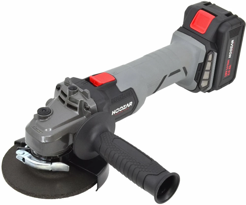 AW-Tools HOOZAR KAMPINIS ŠLIFUOKLIS 125mm 18V 1×5.0Ah AG25BL-T1