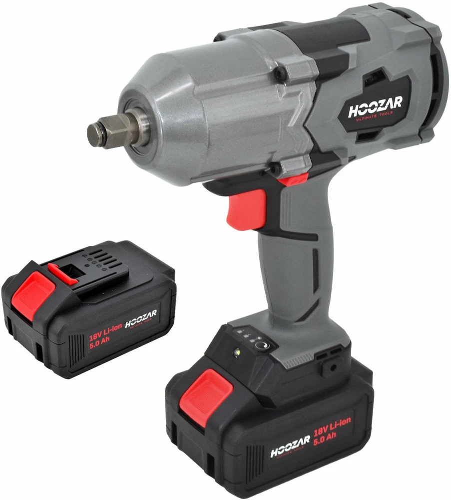 AW-Tools HOOZAR SMŪGINIS VERŽLIASUKIS 1/2″ 18V 2×5.0Ah 1000Nm IW30BL-T2
