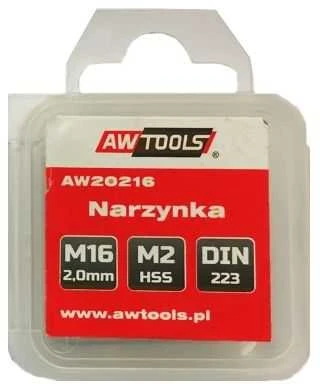 AW-Tools Sriegpjovė AWTools AW20220; HSS; M20; 2,5 mm
