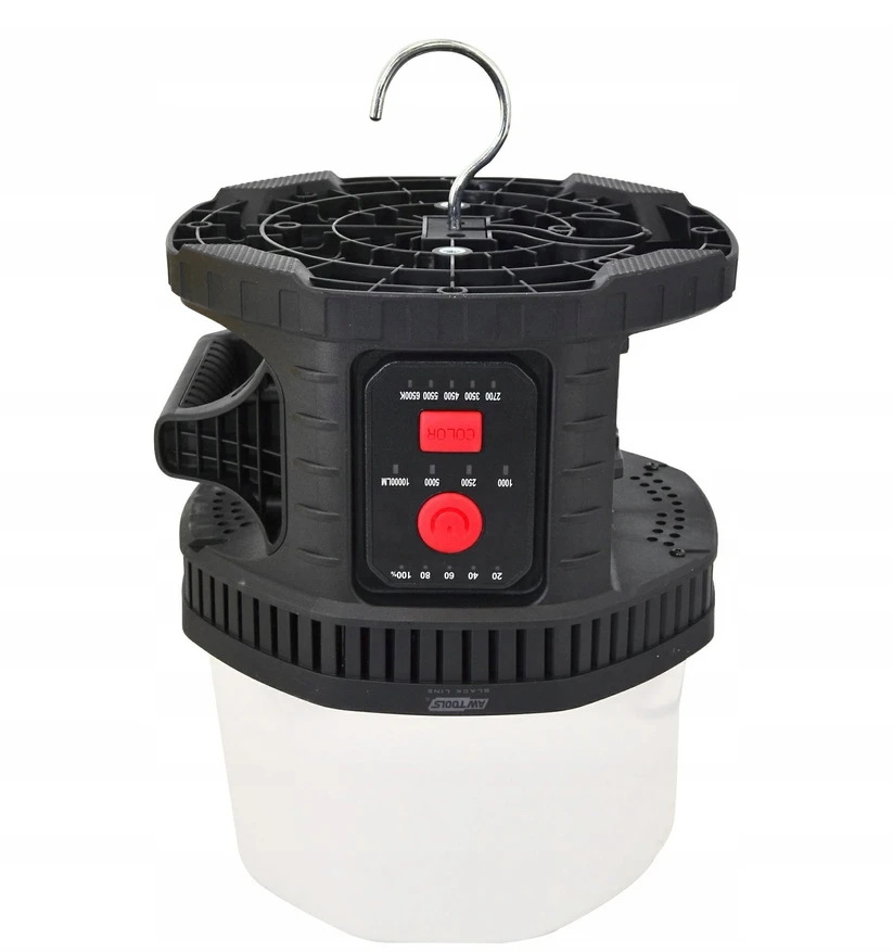 AW-Tools Šviestuvas AWTools ORBO AW17655BL; LED; 18 V (be akumuliatoriaus ir pakrovėjo)