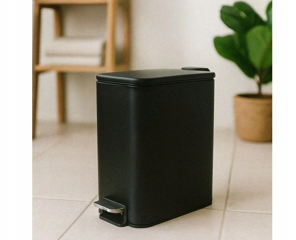 AW-Tools AWTools šiukšliadėžė BALVO siauras vonios krepšelis, 5 l