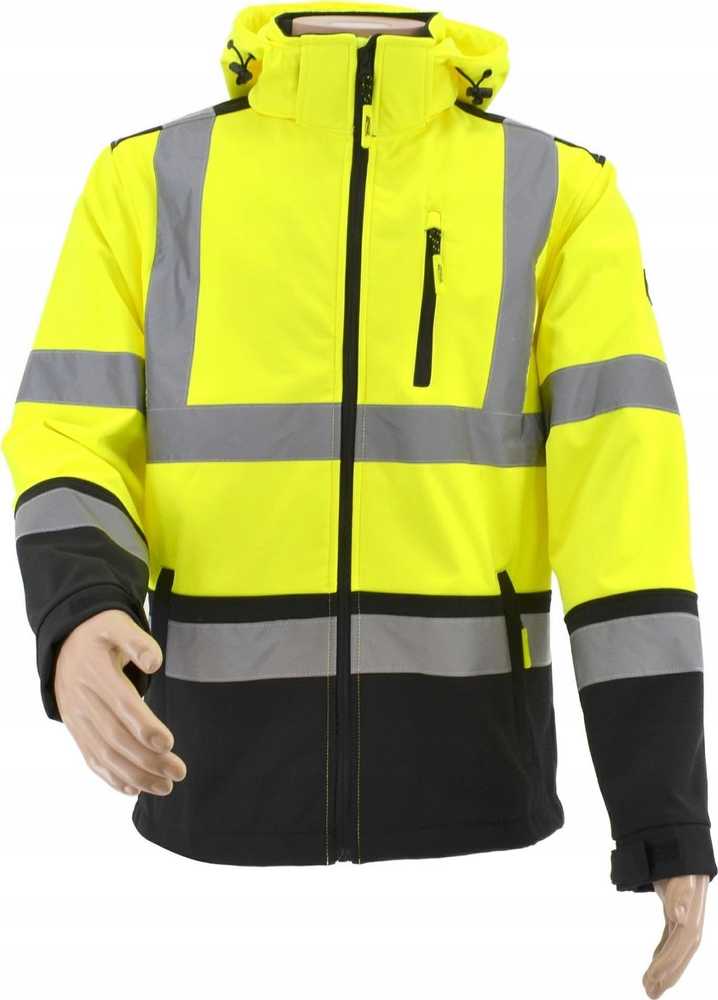 AW-Tools Itin ryškaus matomumo striukė AWTools AW02663; XL; geltona