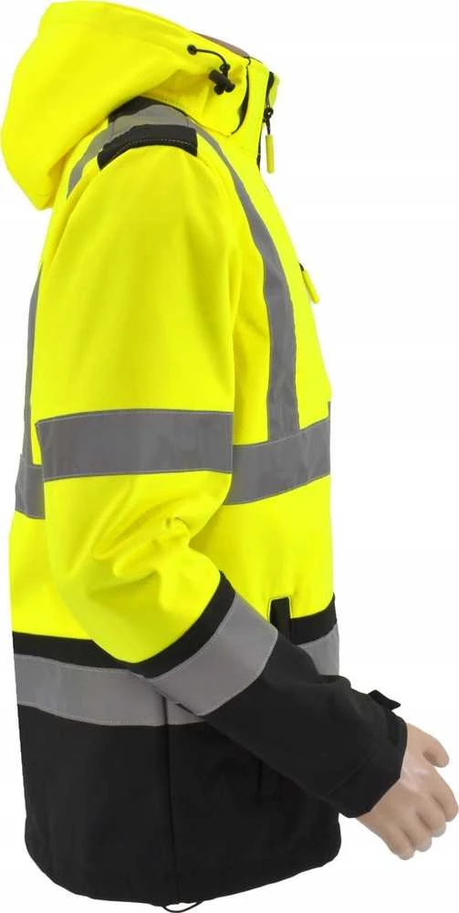AW-Tools Itin ryškaus matomumo striukė AWTools AW02664; 2XL; geltona