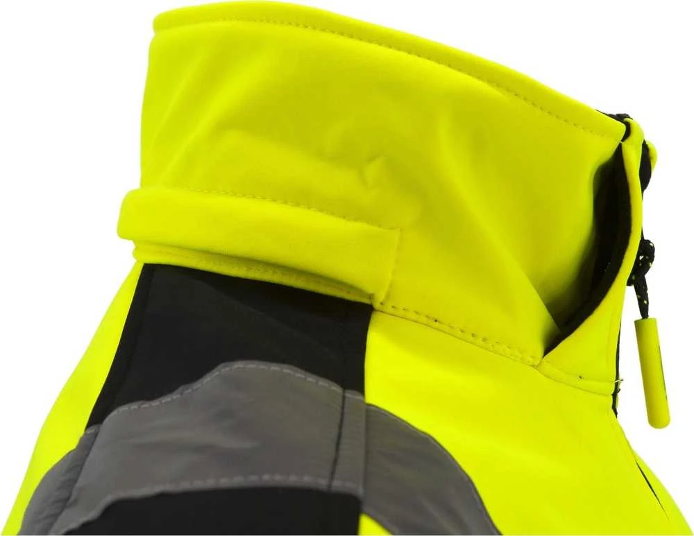 AW-Tools Itin ryškaus matomumo striukė AWTools AW02664; 2XL; geltona