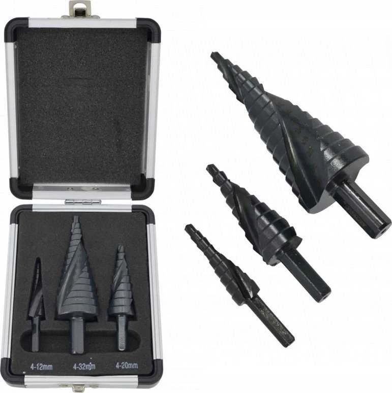 AW-Tools Pakopinis grąžtas AWTools AW40960; HSS; 4-32 mm; 3 vnt.