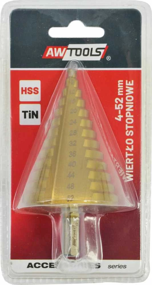 AW-Tools AWTOOLS LAIPTINIS GRĄŽTAS HSS-TIN / 4-22mm