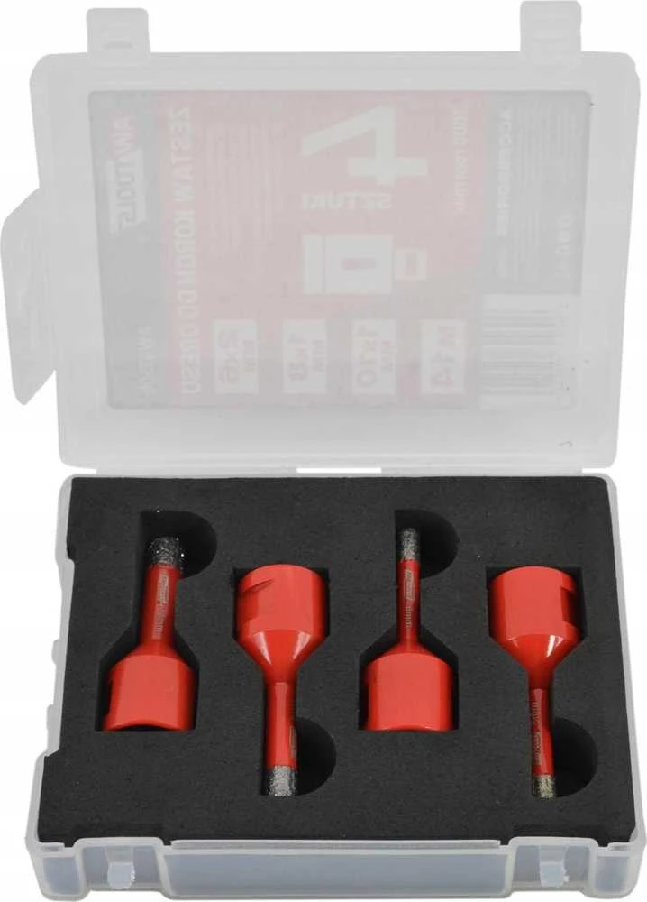 Grąžtas AW-Tools Grąžtų komplektas metalui AWTools AW47305; M14; 6-10 mm; 4 vnt.