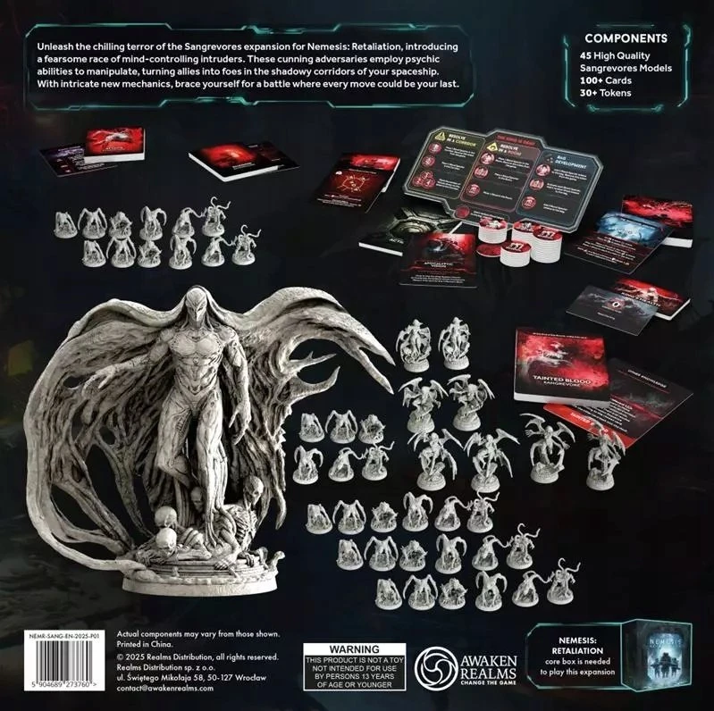 „Awaken Realms Nemesis: Retaliation“ Sangrevorų išplėtimas
