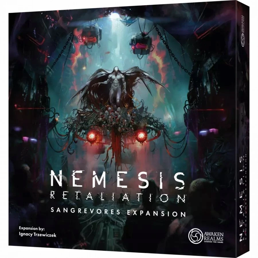 „Awaken Realms Nemesis: Retaliation“ Sangrevorų išplėtimas