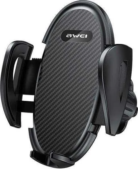 AWEI X38 car holder for air vent juodas