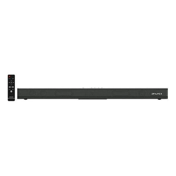 Namų kino sistema AWEI Soundbar Bluetooth Y999 juodos spalvos