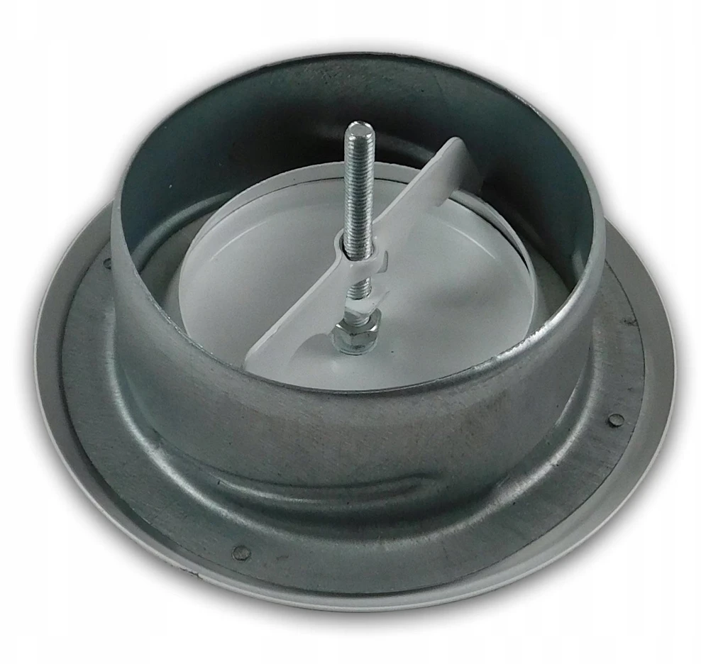 AWENTA Ištraukimo anemostatas Awenta AMW100 fi 100 metalinis baltas