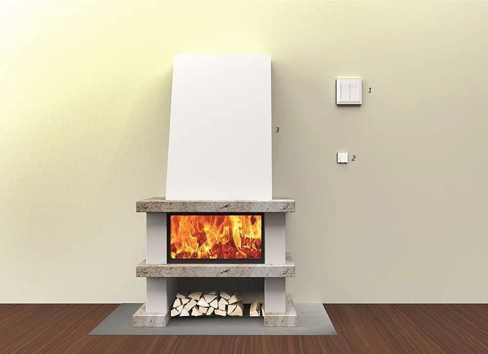 Ventiliatorius AWENTA Rinkinys vėdinimo sistema CM100 Cosy Move 4w1 su šachtos termostatu