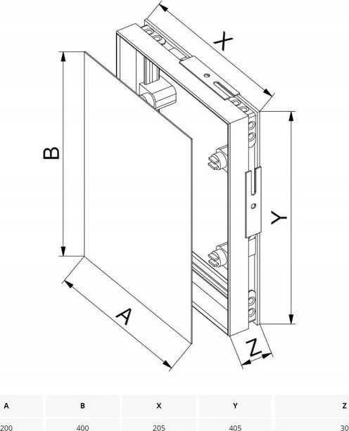 AWENTA MPCV7 PVC uždangalas 20x40