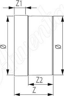 AWENTA Ortakio ventiliatorius Awenta WKA150 Wka fi150mm 240m3/h 15W 230V baltas