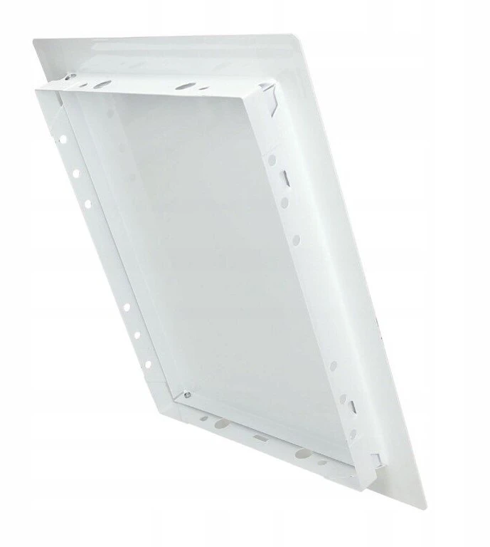 AWENTA Apžiūros durelės Awenta DM103 500x600mm metalinės baltos