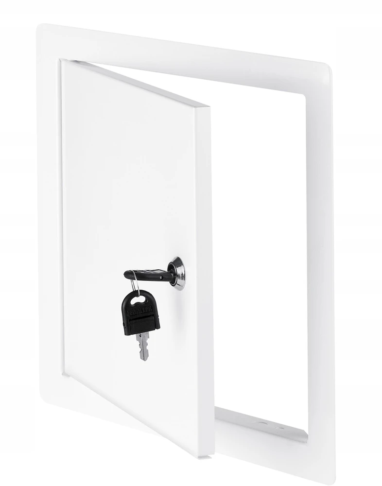 AWENTA Revizijos durelės Awenta DM104Z 650x650mm metalinės baltos