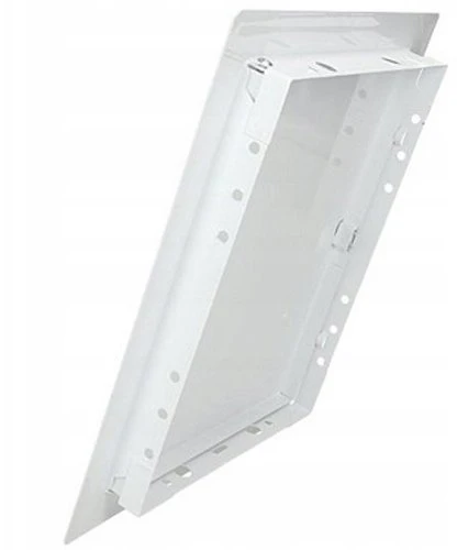 AWENTA Revizijos durelės Awenta DM89 25x25 metalinės baltos