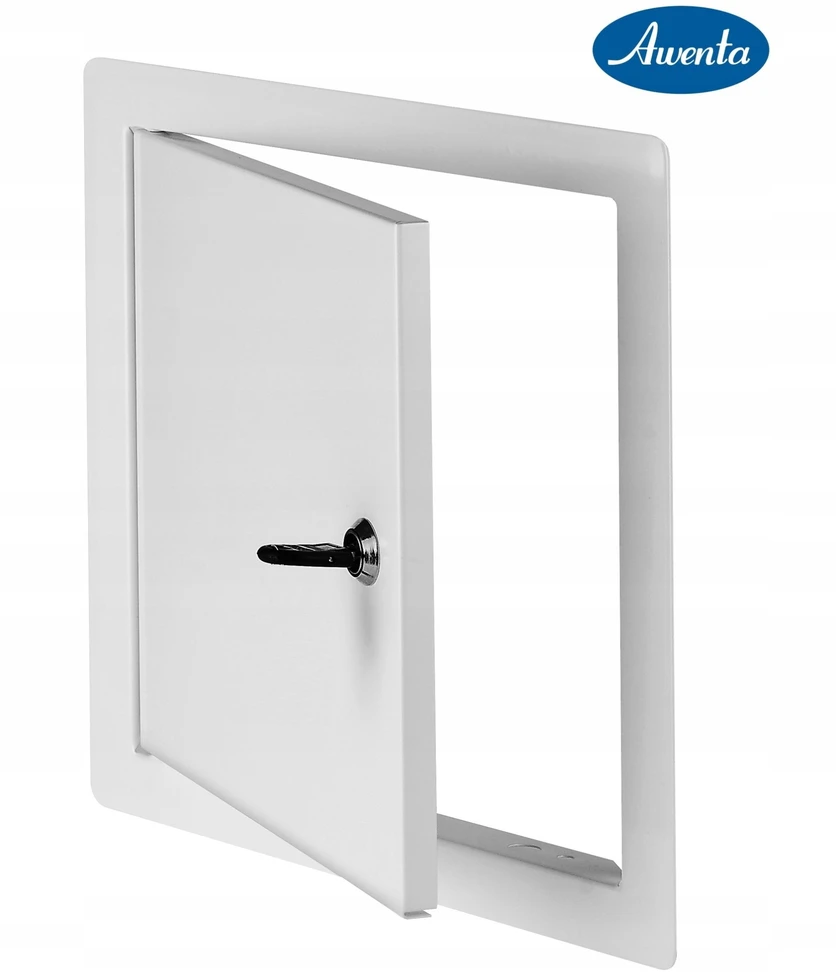 AWENTA Revizijos durelės Awenta DM95Z 25x35 metalinės su užraktu baltos