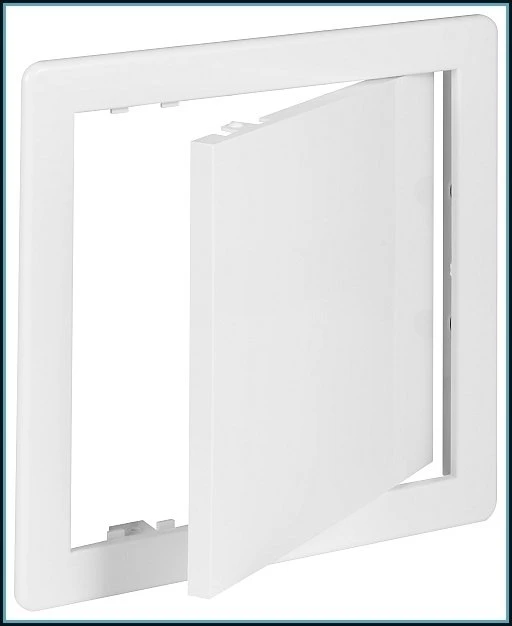 AWENTA Revizijos durelės Awenta DT25 150x250mm plastikinės baltos