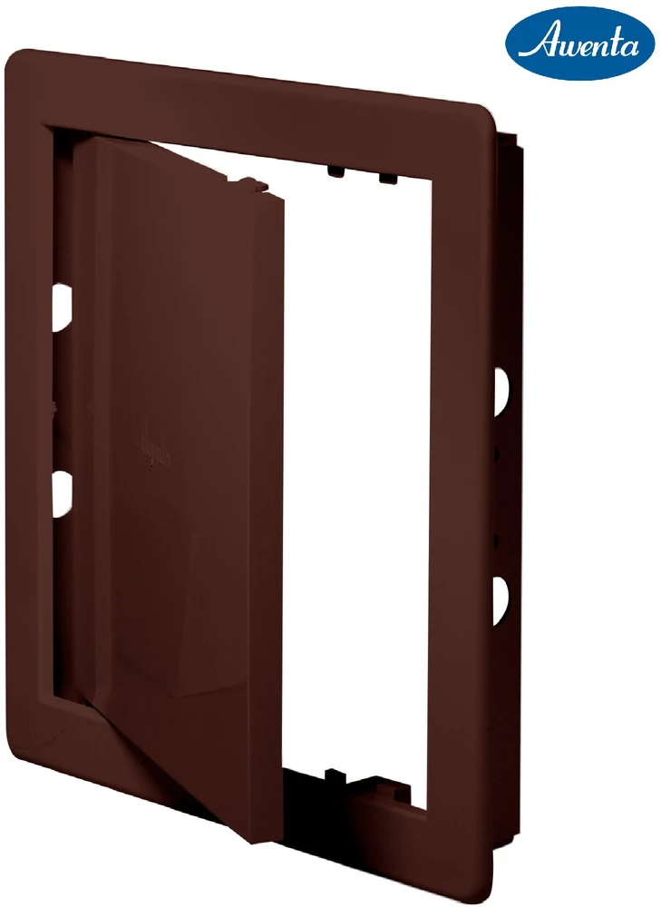 AWENTA Plastikinės revizijos durelės 200x300 rudos Awenta DT14BR