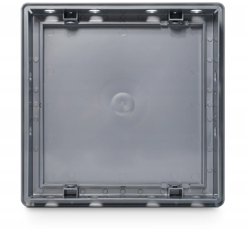 AWENTA Plastikinės revizijos durelės 20x20 satininis sidabras Awenta DT12SS