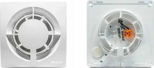 Ventiliatorius AWENTA Fan fi 100 trumpa apykaklė 5cm