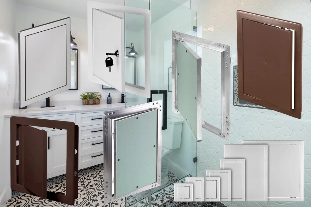 AWENTA Revizinis liukas Awenta KRAL14/2 500x500x25mm aliuminis