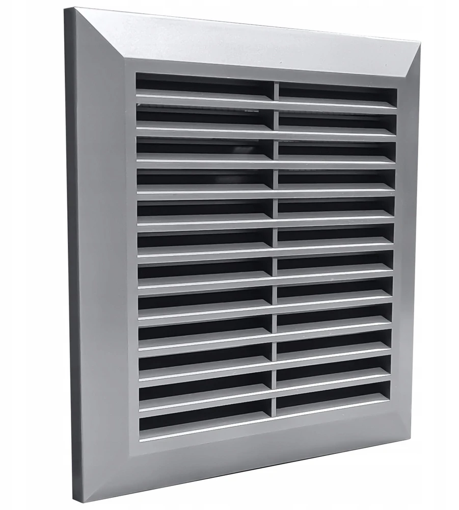 AWENTA Vėdinimo grotelės 140x140 satinas Awenta T83SS
