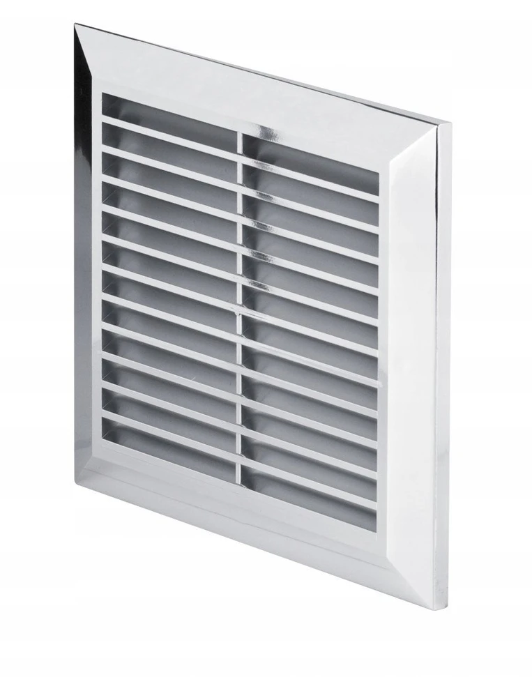 AWENTA Vėdinimo grotelės 140x140 satinas Awenta T61SS