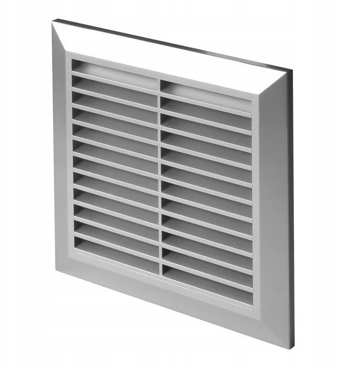 AWENTA Vėdinimo grotelės 140x140 satinas Awenta T83SS
