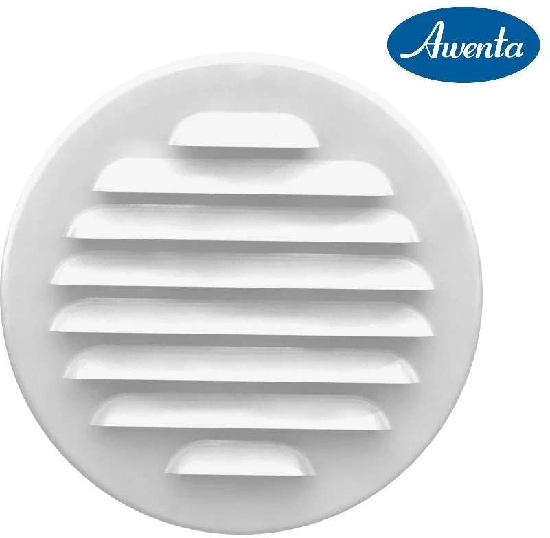 AWENTA Vėdinimo grotelės Awenta M9B fi100mm MSB. balta