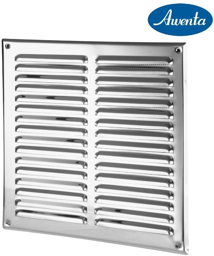 AWENTA Vėdinimo grotelės Awenta MTA MTA10N metalinės nerūdijančio plieno