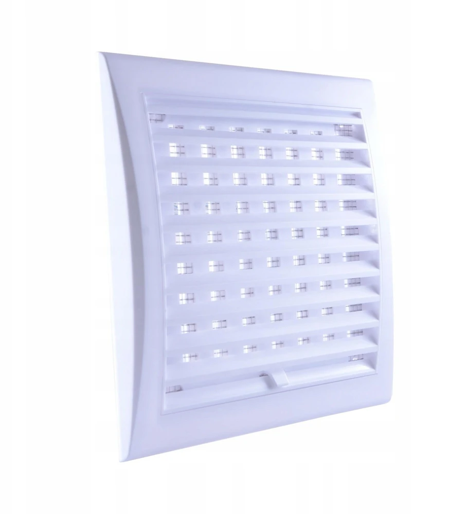 AWENTA Vėdinimo grotelės Awenta TL6 160x160mm baltos