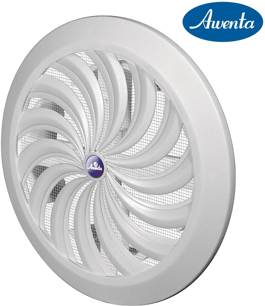 AWENTA Vėdinimo grotelės fi315 baltos Awenta T87