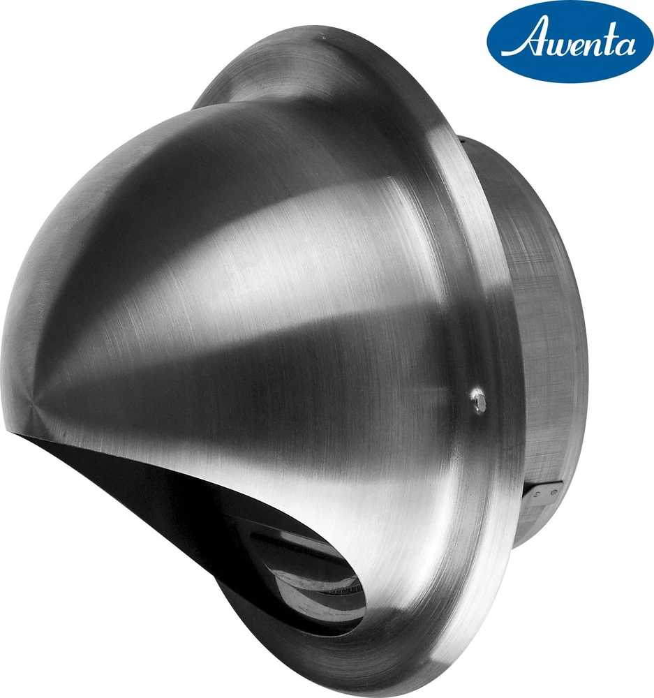 AWENTA Nerūdijančio plieno metalinis išmetimo/įleidimo vamzdis Ø125 Awenta WMN125