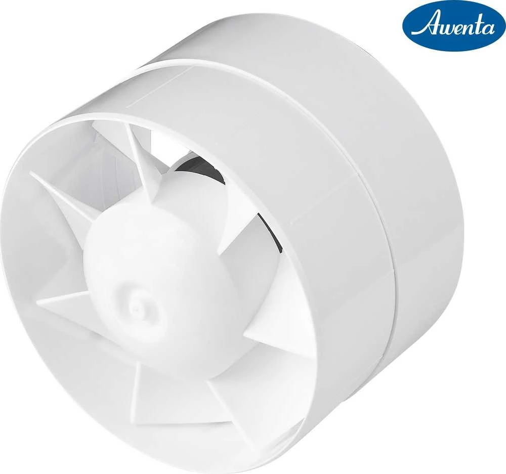 AWENTA Wka kanalinis ventiliatorius fi125 154m3/h 17W 230V balta WKA125