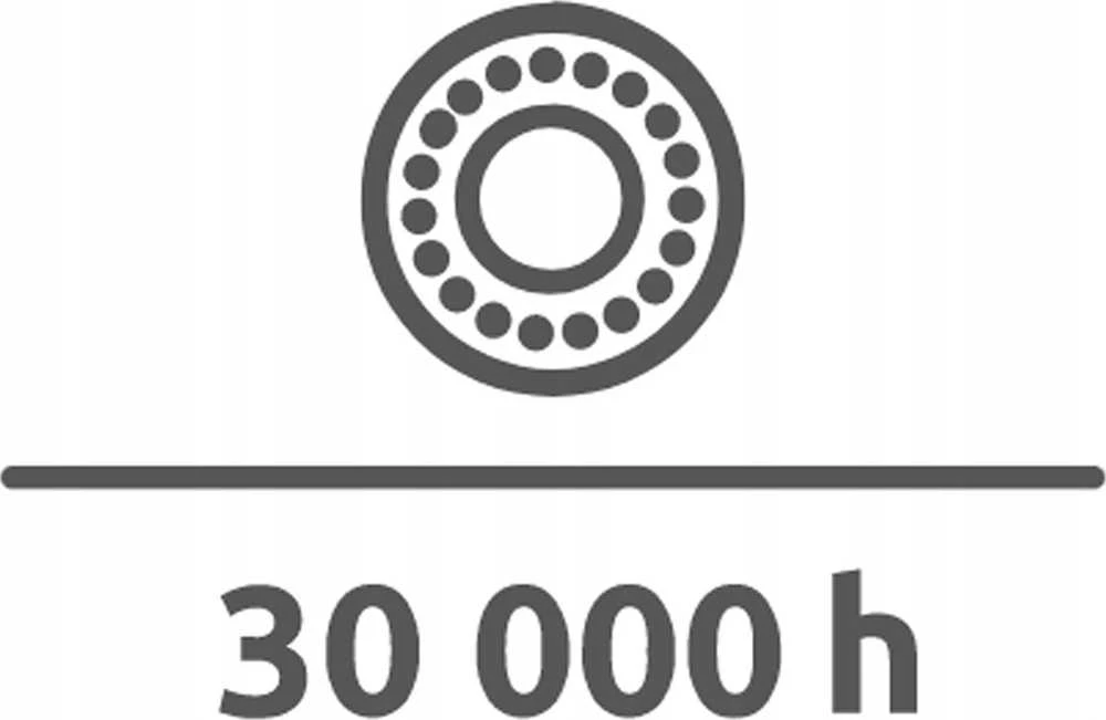 AWENTA Ištraukiamasis ventiliatorius Pulsar WPG100ZH baltas