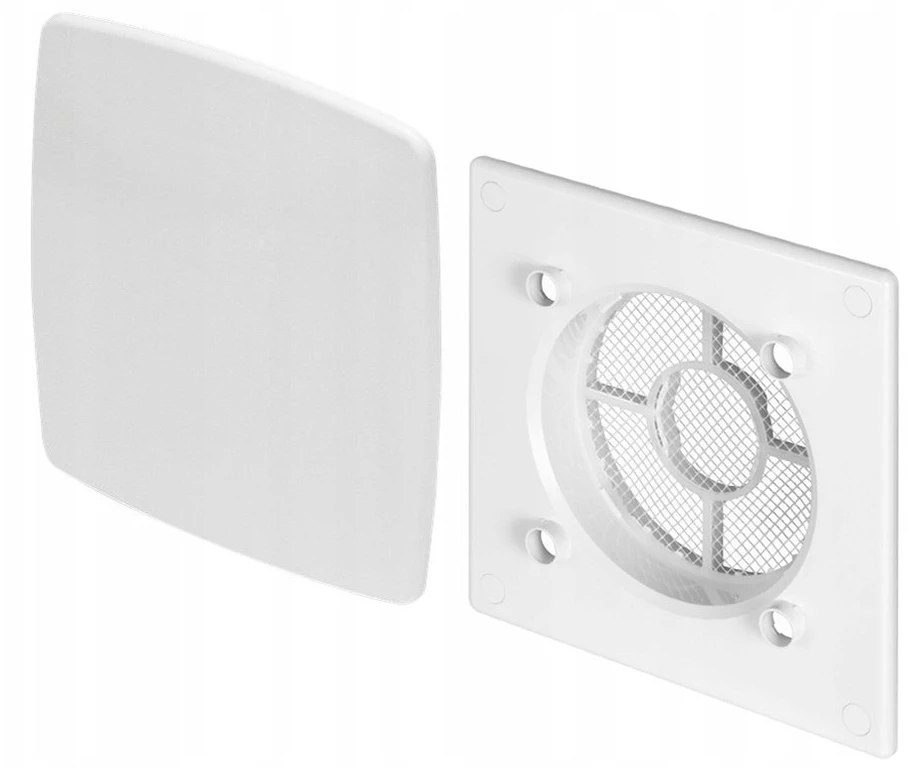 AWENTA Trumpas vėdinimo rėmas Awenta RWO125 skydeliui fi125mm baltas