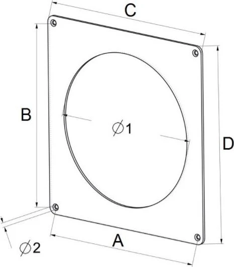 AWENTA sieninis žiedas Awenta KO125-27/22 apvalus fi125mm su vožtuvu