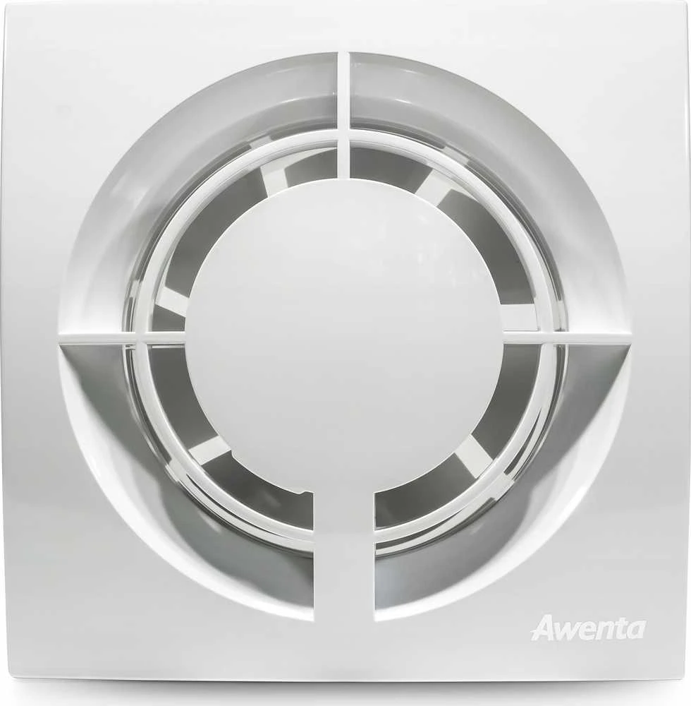 AWENTA Ventiliatorius Awenta Fabio WFB125H vonios ventiliatorius 13W fi125mm su laikmačiu ir drėgmės jutikliu balta spalva