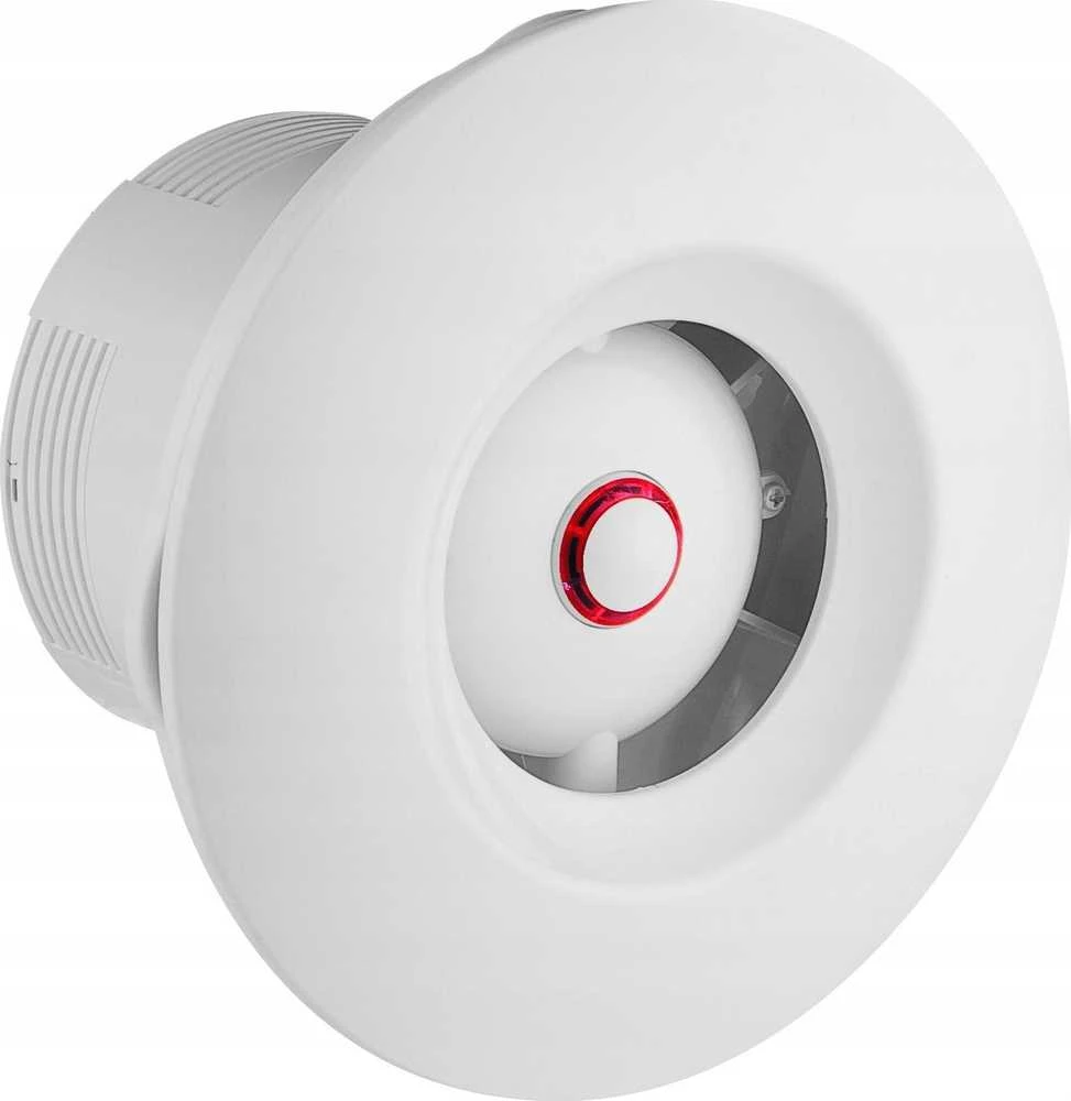 AWENTA Ventiliatorius Orbit fi125 lubų ventiliatorius 155m3/h 17W 230V su fotoelementu ir išjungimo laiko delsa balta Awenta WXO125F
