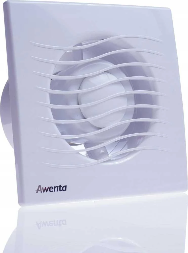 AWENTA Ventiliatorius Vonios kambario ventiliatorius Wave fi100 91m3/h 14W 230V baltas Awenta WAV100