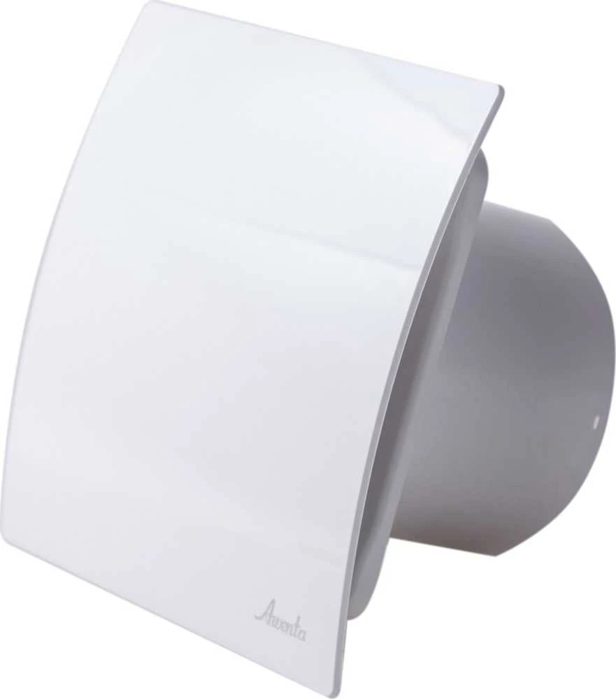 AWENTA vonios ventiliatorius WEB100T Escudo fi100mm 94m³/h 14W 230V su laikmačio jungikliu balta