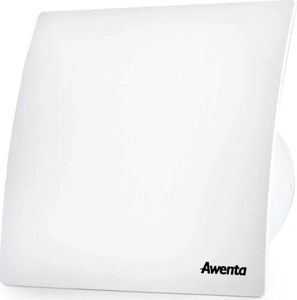 AWENTA vonios ventiliatorius WEB100T Escudo fi100mm 94m³/h 14W 230V su laikmačio jungikliu balta