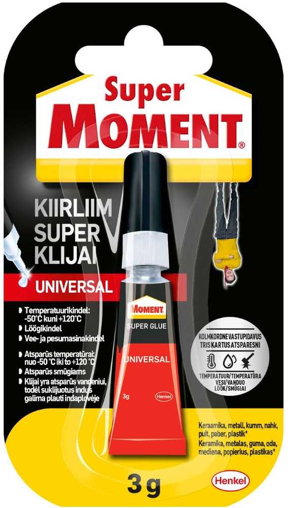 Henkel Klijai SUPER MOMENT, 3 g (LT/EE)