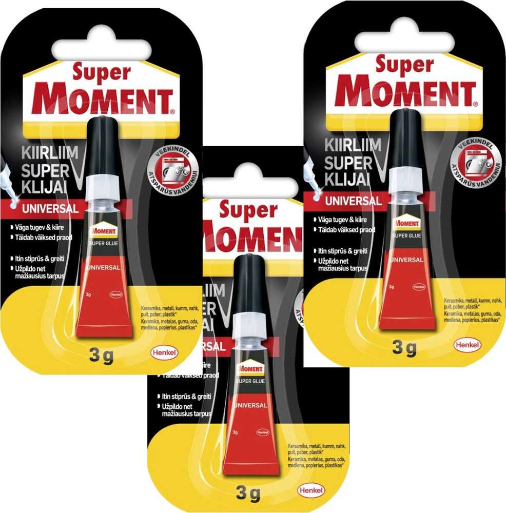 Henkel Klijai SUPER MOMENT, 3 g (LT/EE)
