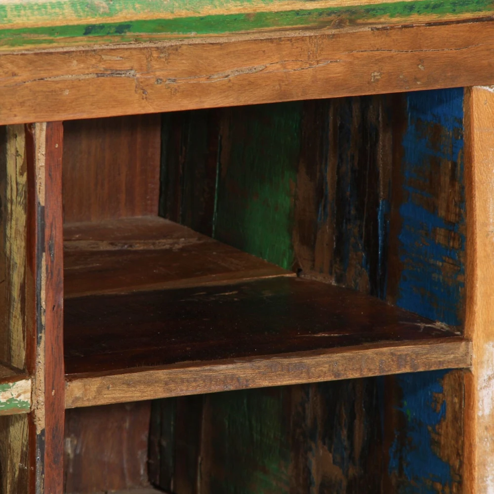 Batu skrynia 110 x 35 x 40 cm Kietas atkurtas medis Ruda