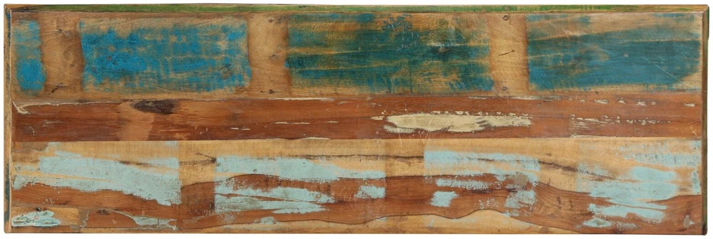 Batu skrynia 110 x 35 x 40 cm Kietas atkurtas medis Ruda