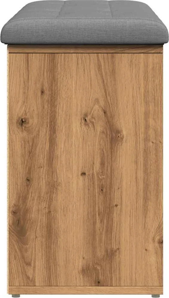 Batų suoliukas Artisan ąžuolas 102x32x50 cm inžinerinė mediena